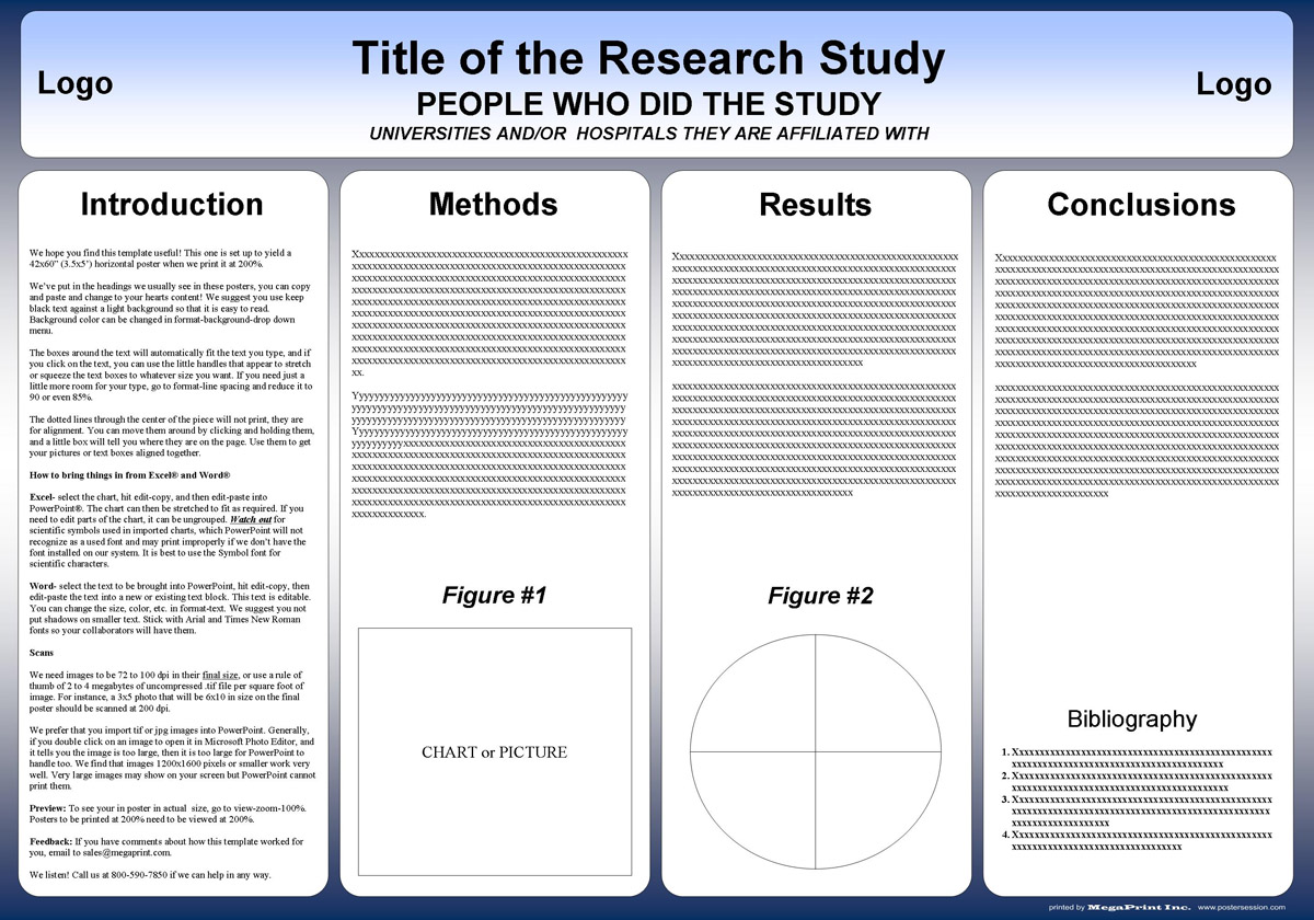 research poster presentation template powerpoint